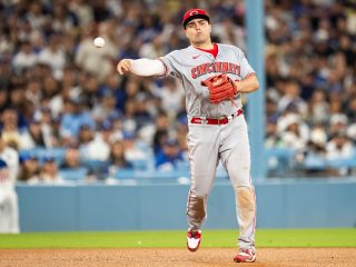Sal Stewart (Photo by Kate Woolson/Reds via Getty Images)