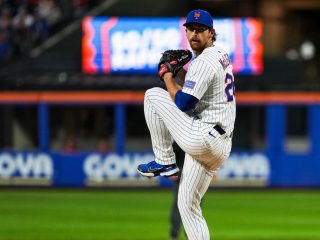Mets RHP Nolan McLean (Evan Yu/MLB Photos via Getty Images)